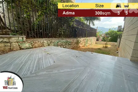 Adma 300m2 | 85m2 Garden | Rent | Quiet Street | RA |