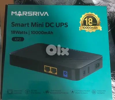 Marsriva Smart Mini DC UPS 10,000mAh 14 hours+