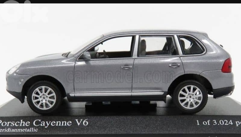 Porsche Cayenne V6 diecast car model 1;43 1