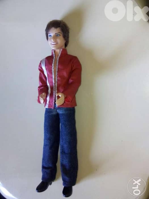 TROY- HIGH SCHOOL MUSICAL SINGING Disney2008 working mechanism doll=20 5