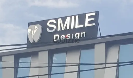 Sign stainless steel