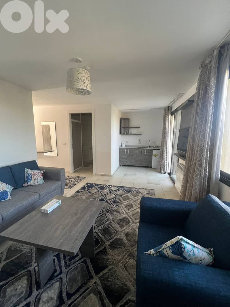 70 SQM  Furnished Apartment in Mrouj + Breathtaking Mountain/Sea View 0