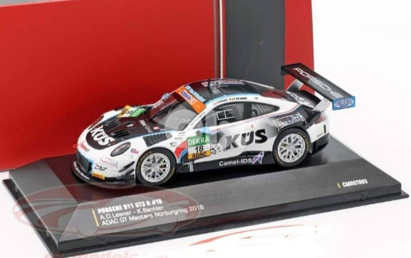 Porsche GT3 R (Nurburgring 2018) diecast car model 1;43. 0