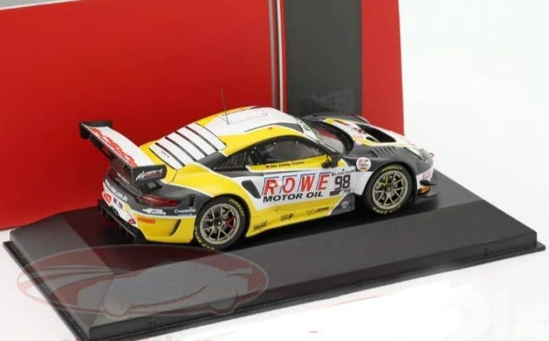 Porsche GT3 R (24h Spa 2019) diecast car model 1;43. 4