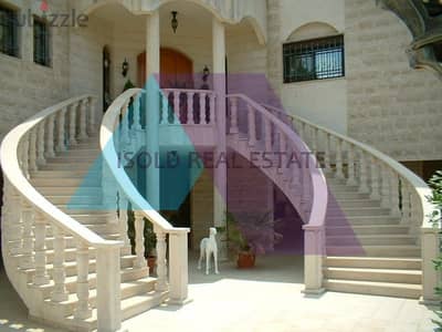 Decorated 1601m2 Villa+Garden&Terrace+View  for sale in Kornet Chehwen