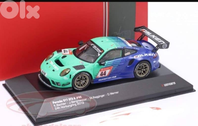 Porsche GT3 R (24h Nurburgring 2019) diecast car model 1;43 0