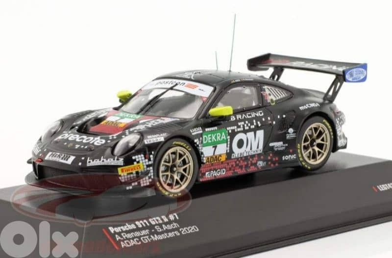 Porsche GT3 R (GT Masters 2020) diecast car model 1;43. 1