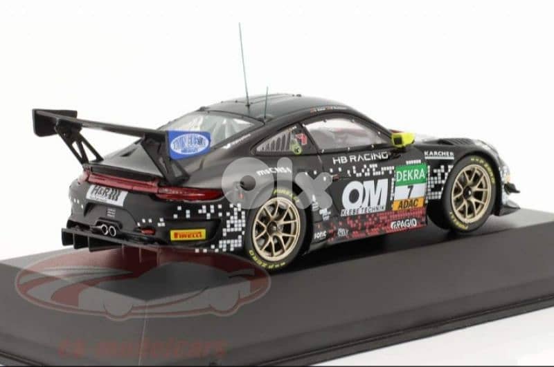 Porsche GT3 R (GT Masters 2020) diecast car model 1;43. 3