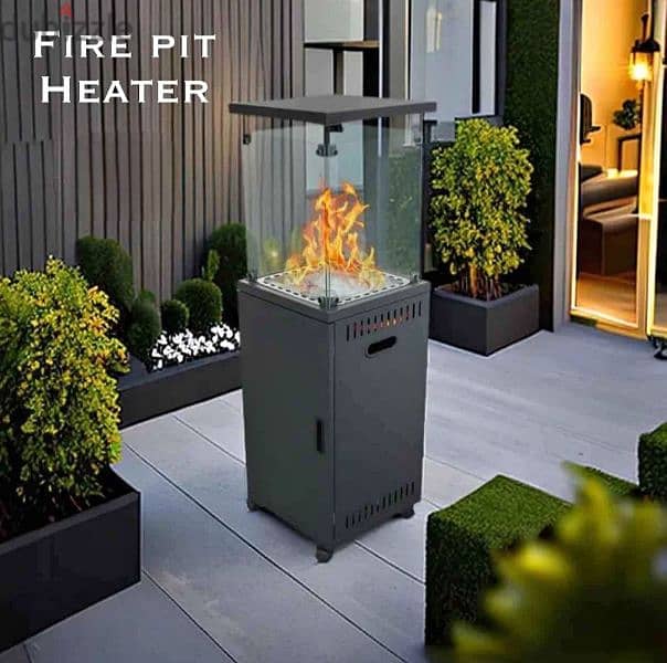 patio glass heater square (big size) دفاية 0