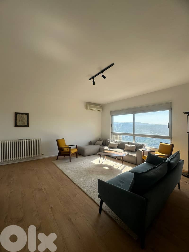 AMAZING APARTMENT BROUMANA (190SQ)3 BEDS WITH PANORAMIC VEW,(BR-309) 0