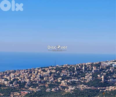 Prime Sea View Land in Bikfaya – Exceptional Development Opportunity