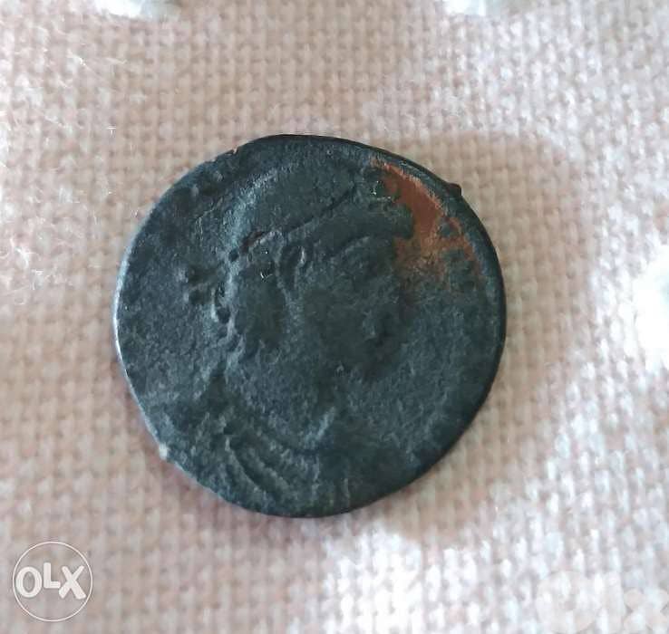 Ancient Roman Bronze Coins for Emperor Constantius II year 0