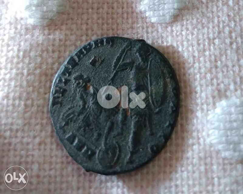 Ancient Roman Bronze Coins for Emperor Constantius II year 1