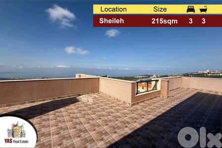 Sheileh 215m2 | 200m2 Rooftop Terrace | Astonishing View | Unique | AC