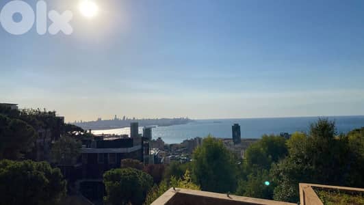 Apartment for sale in Naccache Rabieh/ Hot Deal/ New/ View/ Garden
