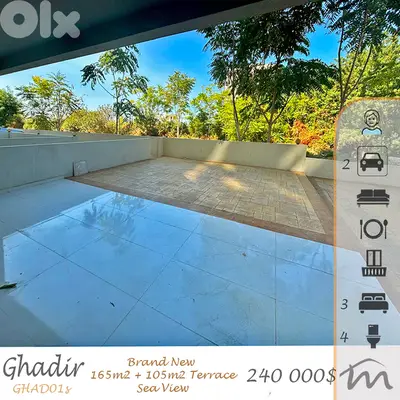 Ghadir | 40% DOWNPAYMENT , 2 YEARS PAYMENT FACILITIES | Brand New GF