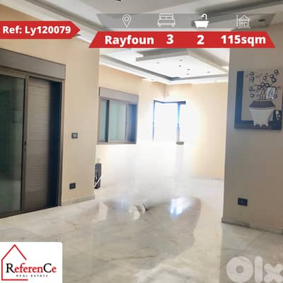 Apartment available in Rayfoun شقة متاحة في ريفون
