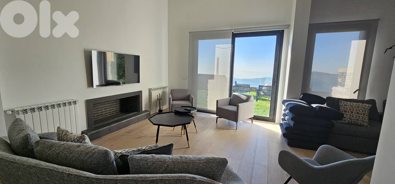 RWK197GZ - Triplex Chalet For Sale In Tilal Faqra With Garden 4