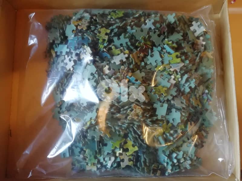 MB puzzle made in Holland 1500 pcs still sealed open box 1