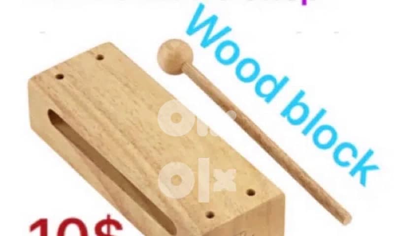Maracas flute claves wood block 2