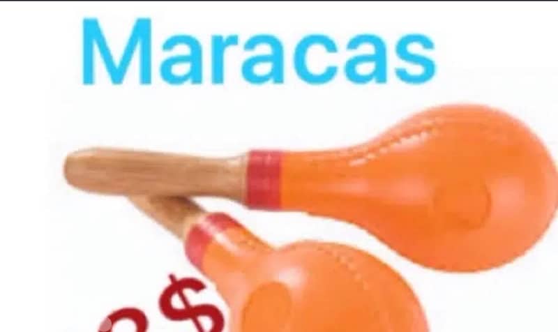 Maracas flute claves wood block 0