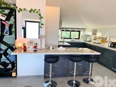 L16313 - Modern Duplex With Seaview For Sale in Batroun Kfaraabida