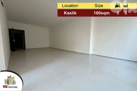 Kaslik 160m2 | Brand New | Calm Street | Luxury | EH |