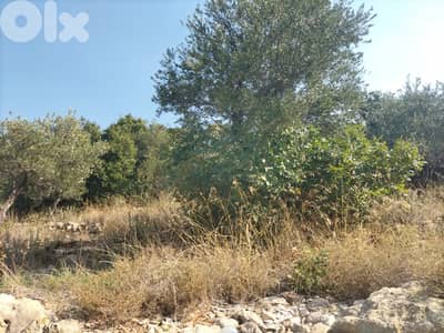 1362 SQM Land in Wadi Chahrour, Baabda Overlooking the Mountains
