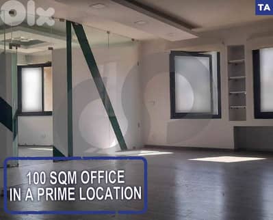 100 sqm Office – Prime Location in Jal el Dib/ جل الديب  REF#TA114036