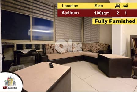 Ajaltoun 100m2 | Fully Furnished | Mint Condition | Mountain View | DA