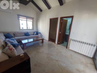 235 SQM Semi -Furnished Duplex in Mazraat Yachouh, Metn + Terrace