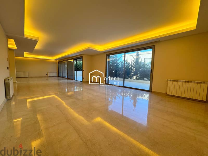 360 Sqm + 165 Sqm Outdoor Space - Apartment for Rent in Biyada 0
