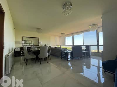 DISCOUNTED PRICE!! BROUMANA SEA VIEW 170SQ BRAND NEW FURNISHED