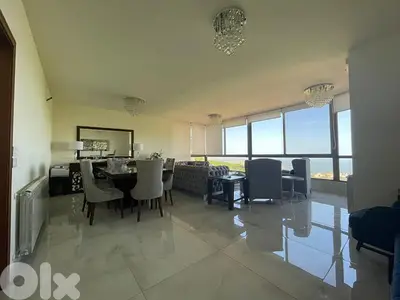 DISCOUNTED PRICE!! BROUMANA SEA VIEW 170SQ BRAND NEW FURNISHED
