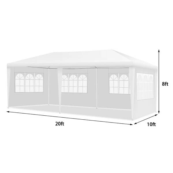 gazibo xl 3x6 heavy duty wateproof 2