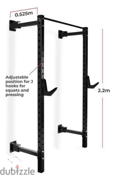 Wall rack foldable NEW heavy duty 200$