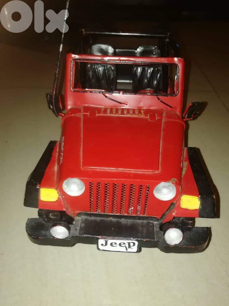 Jeep Wrangler hand made metallic diecast 39*17 cm 0