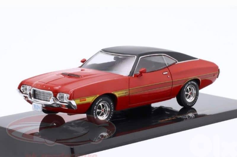 Ford Gran Torino sport 1972 diecast car model 1;43. 1