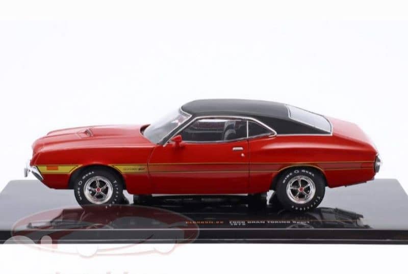 Ford Gran Torino sport 1972 diecast car model 1;43. 2