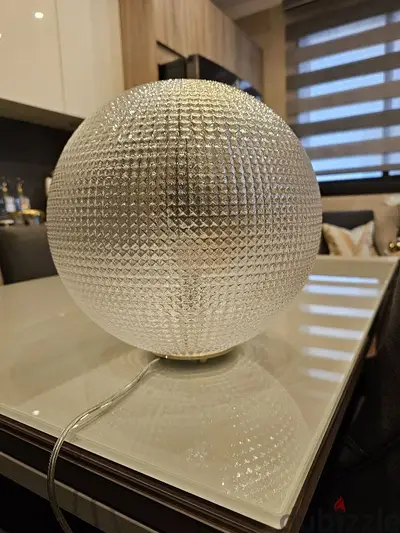 2 Glass Lamps