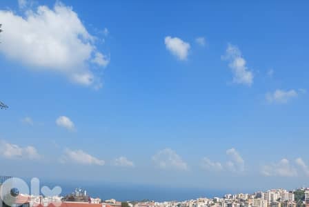 380 SQM Prime Location Land in Mtayleb, Metn with Sea View