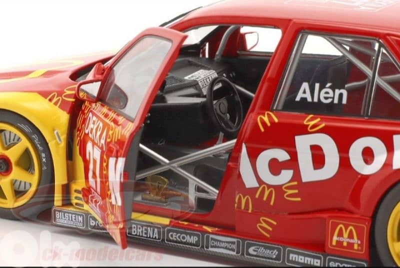 Alfa Romeo 155 V6  McDonald's (DTM Helsinki'95) diecast car model 1;18 8