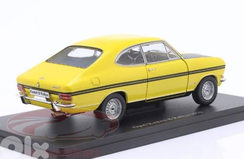 Opel Kadett B Rally 1970 diecast car model 1:24 3