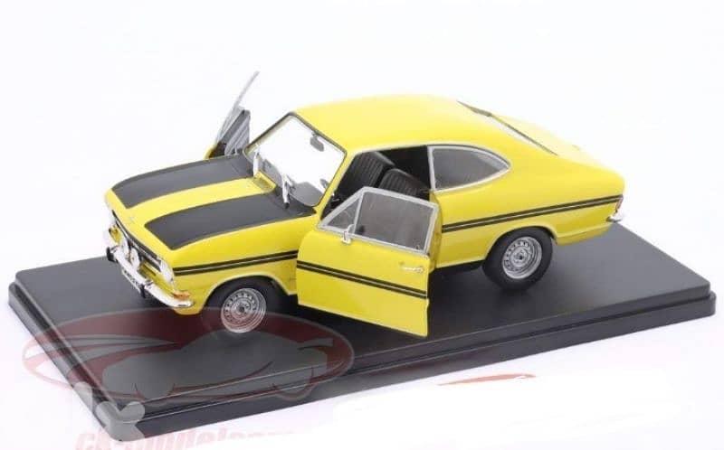 Opel Kadett B Rally 1970 diecast car model 1:24 5