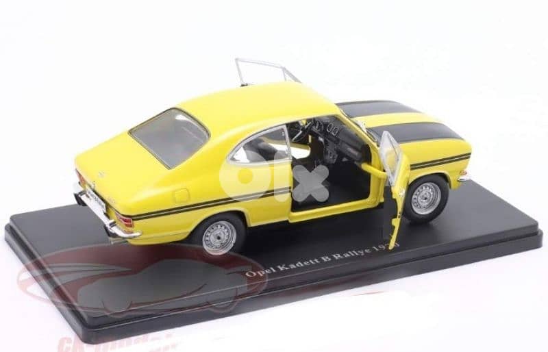 Opel Kadett B Rally 1970 diecast car model 1:24 6