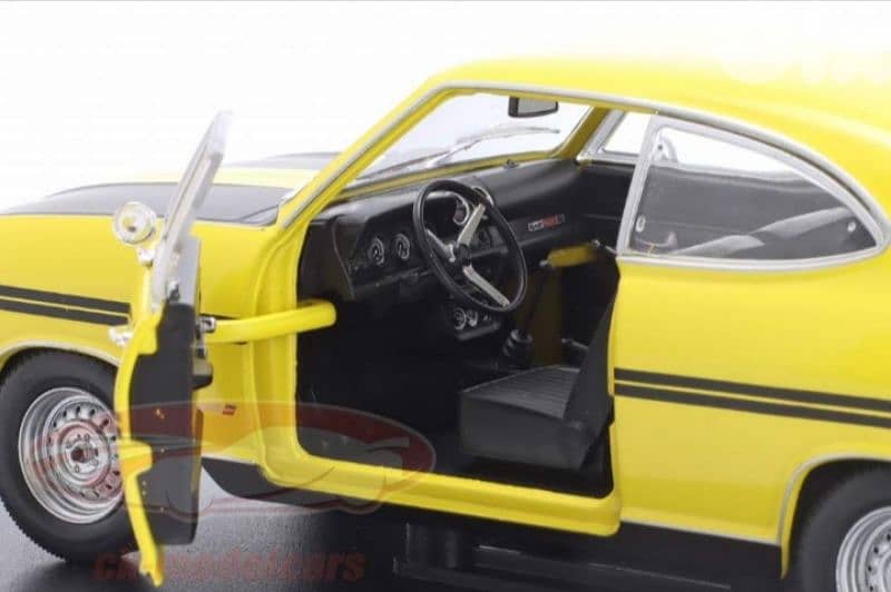 Opel Kadett B Rally 1970 diecast car model 1:24 7