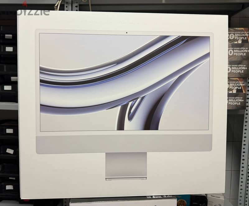 Imac 24inch M3 chip 8/256gb Silver MQRJ3 Last 1400$ 0