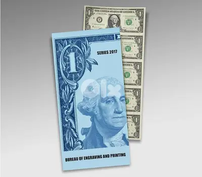 $1: Five-Note Sheet Uncut Currency Washington (DC)
