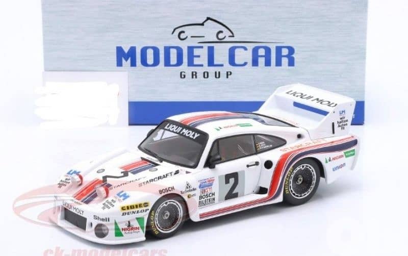 Porsche 935 J (24h Daytona 1980) diecast car model 1;18. 0