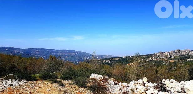 L07887 Land for Sale in Kfarzebian with Panoramic View - Cash!!